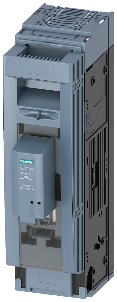 SECCIONADORA-FUSÍVEL SOB CARGA 3NP1 DE 1 POLO NH2 400 A 3NP11511DA14 SIEMENS