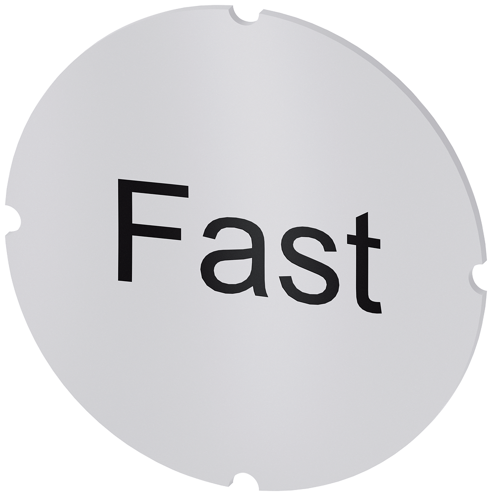 [Imagem do produto PLACA EMBUTIDA PARA BOTÃO DE PRESSÃO ILUMINADO, REDONDO, LEITOSO, INSCRIÇÃO:  3SU19000AB710EE0 SIEMENS]