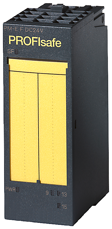 [Imagem do produto ET 200S: PM-E FAILSAFE 24V DC CAT4 6ES71384CF030AB0 SIEMENS]