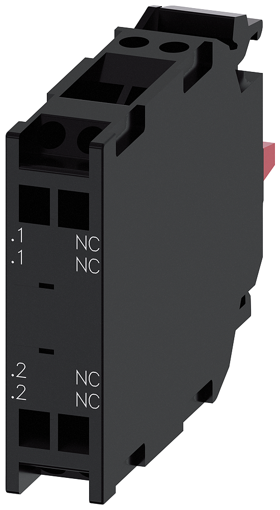 MÓDULO DE CONTATO COM 2 ELEMENTOS DE CONTATO 2NF CONTATO DOURADO LIGAÇÃO P 3SU14001AA103PA0 SIEMENS