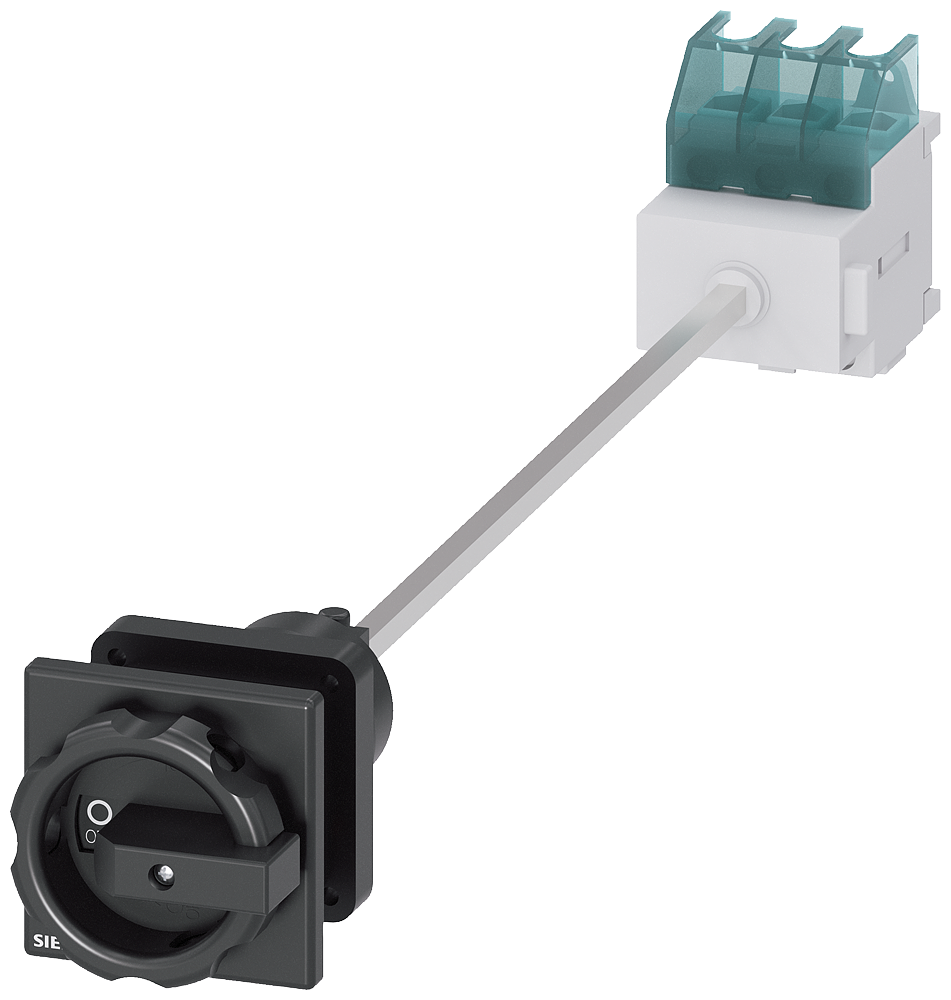 [Imagem do produto SENTRON, SECCIONADOR DE CORTE EM CARGA 3LD, CHAVE PRINCIPAL, DE 3 POLOS, IU:  3LD22440TK51 SIEMENS]