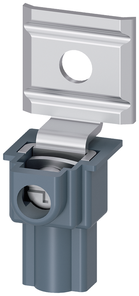 [Imagem BORNE DE CONEXÃO DO CONDUTOR AUXILIAR PARA TERM. COM MOLDURA 10 PEÇAS ACESSÓR 3VM92000WB00 SIEMENS]