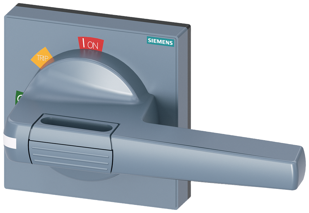 [Imagem do produto MANOPLA COM CHAPA PROTETORA PADRÃO SEM COMPENSAÇÃO DE TOLERÂNCIA ACESSÓRIOS P 8UD17410AB11 SIEMENS]