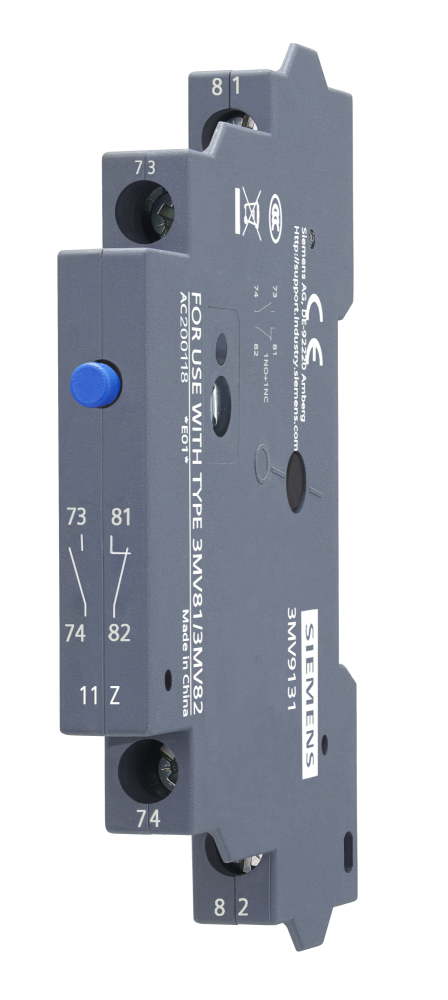 [Imagem CONTATOR AUXILIAR LATERAL MV8 3MV91317AA00 SIEMENS]
