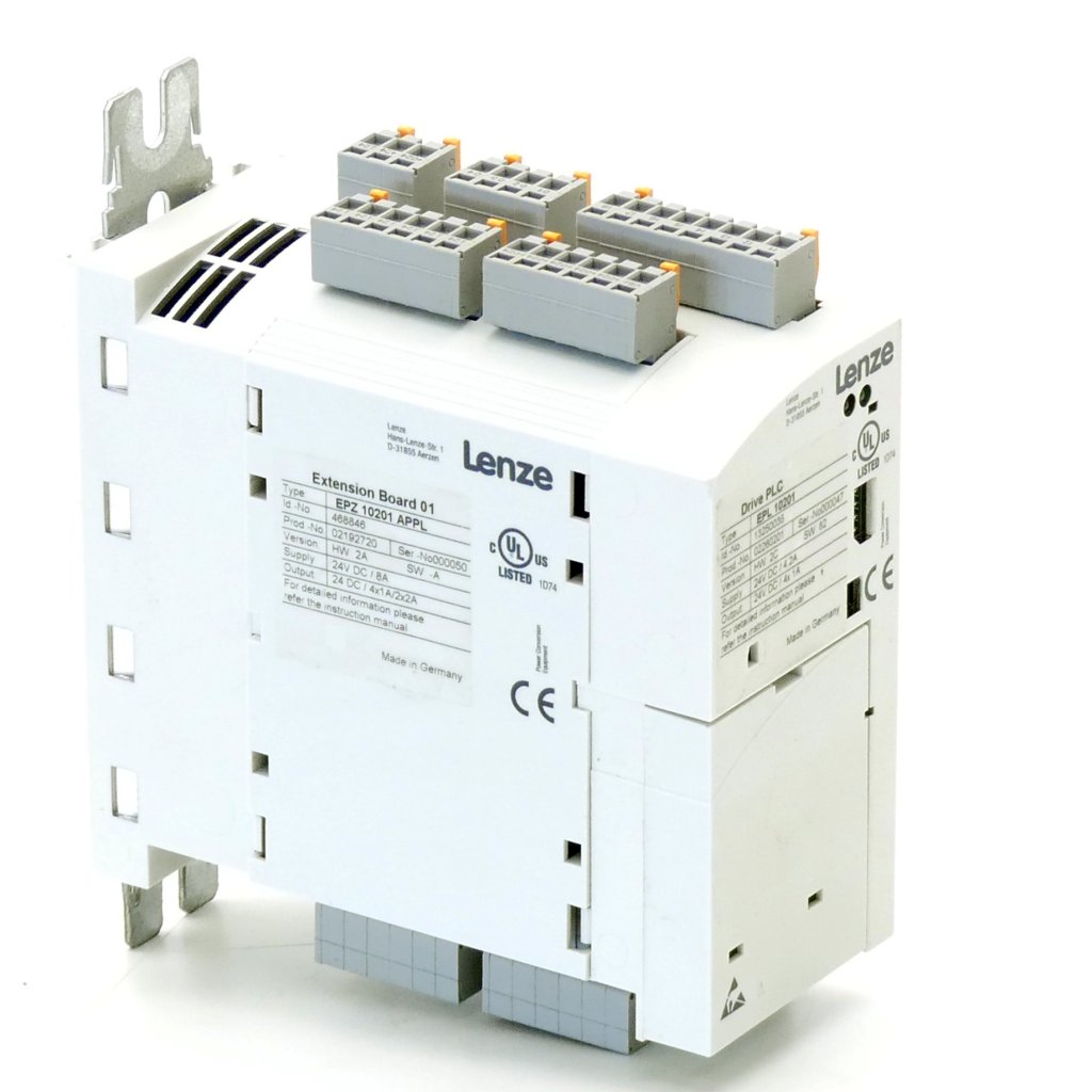 [Imagem PLACA EXPANSÃO 24VCC 8A  03001520 EPZ10201APPL LENZE]