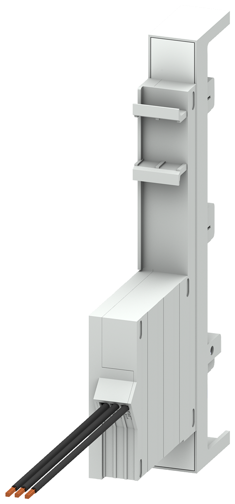 ADAPTADOR DE TRILHOS COLETORES PADRÃO UNIVERSAL COM MÓDULO DE FUSÍVEIS COM CA 8US12155CS10 SIEMENS