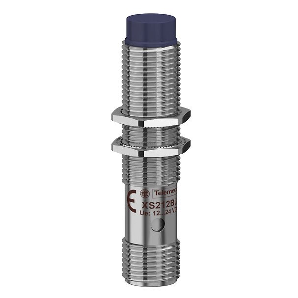 [Imagem SENSOR INDUTIVO D12 NPN NA 4MM CONECTOR XS212BLNAM12 TELEMECANIQUE]