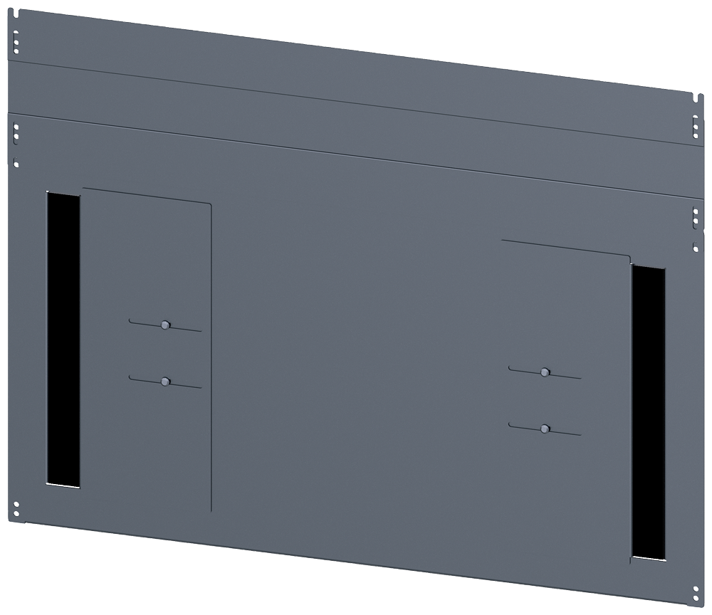 BASE COM ENTRADA DE CABO LATERAL P: 800 MM L: 1000 MM GALVANIZADO 8MF10082UB512 SIEMENS