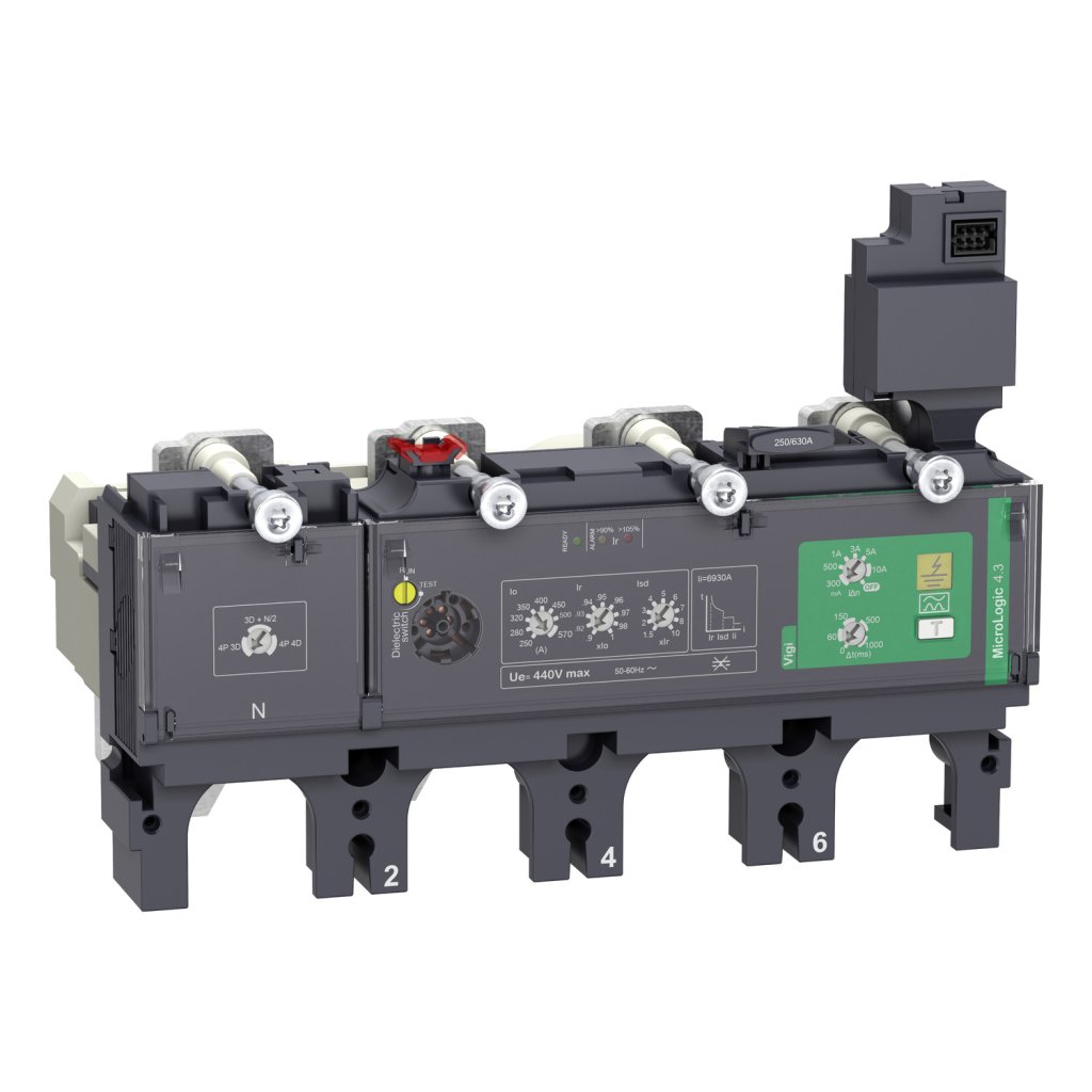 [Imagem MICROLOGIC 4.3 NSX400 630 400A 4P C4044V400 SCHNEIDER]