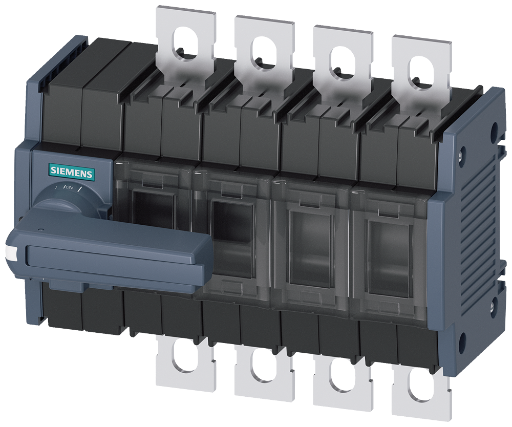 SECCIONADOR DE CORTE EM CARGA 125A TAM. 2 DE 4 POLOS ACIONAMENTO FRONTAL ES 3KD32420NE100 SIEMENS