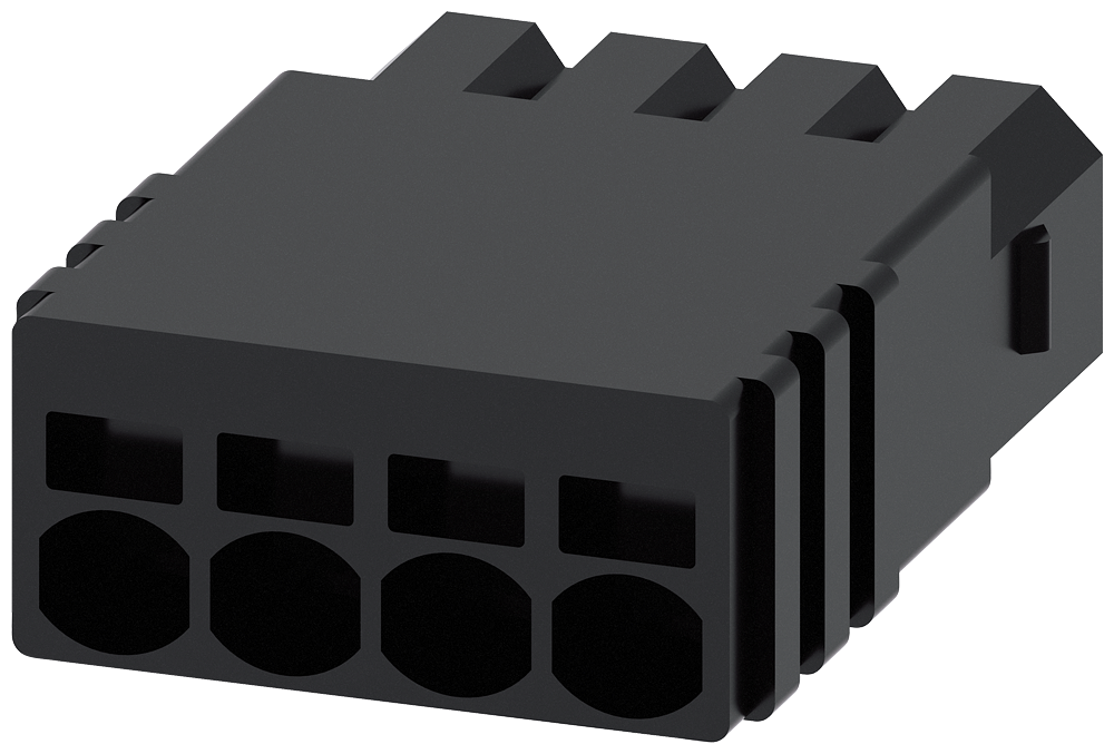CONECTOR PARA MÓDULO DE COMUNICAÇÃO DE 4 POLOS LIGAÇÃO POR MOLA DE ENCAIXE 3SU19000KS100AA0 SIEMENS