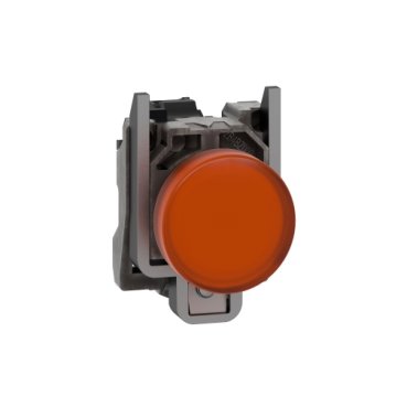[Imagem SINALIZADOR MODULAR Ø22MM METÁLICO, LED, LARANJA, 230...240VCA XB4BVM5 SCHNEIDER]