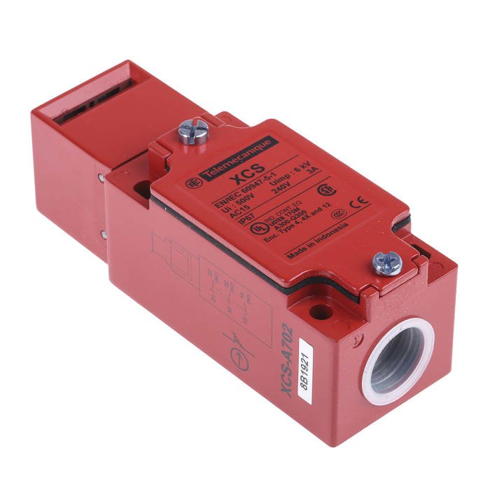 [Imagem FIM DE CURSO SEGURANCA METAL 2NF+1NA M20 XCSA702 TELEMECANIQUE]