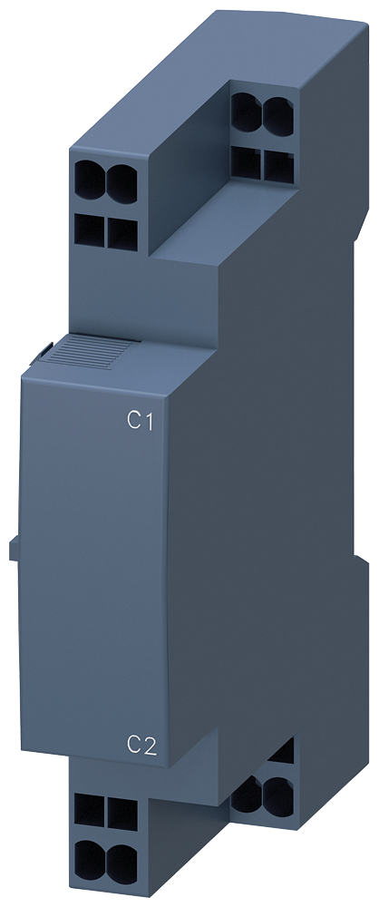 [Imagem do produto DISPARADOR DE SUBTENSÃO, 400V CA/50HZ, CONTATO AUXILIAR EM AVANÇO 2NA 3RV29222CV0 SIEMENS]