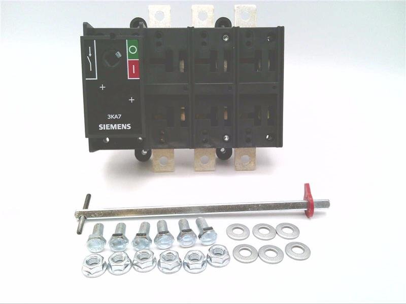 [Imagem do produto CHAVE SECCIONADORA, 3-POLOS, IU=160A, UE=690V, SEM MANOPLA 3KA71213AA00 SIEMENS]