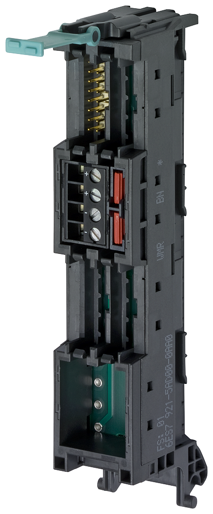 [Imagem do produto MÓDULO CONEXÃO FRONTAL P/SIMATIC S7-1500, IOS DIG. 2A, 16 P. CABO LIG., PARAFUSO 6ES79215AD000AA0 SIEMENS]