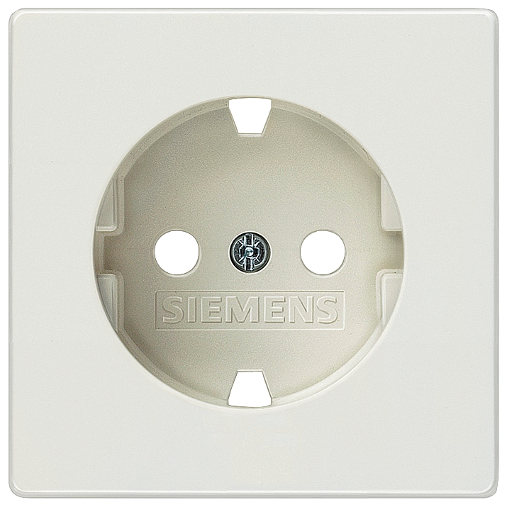 COBERTURA DA TOMADA SEM APLICAÇÃO METÁLICO PLATINADO 5UH10651 SIEMENS