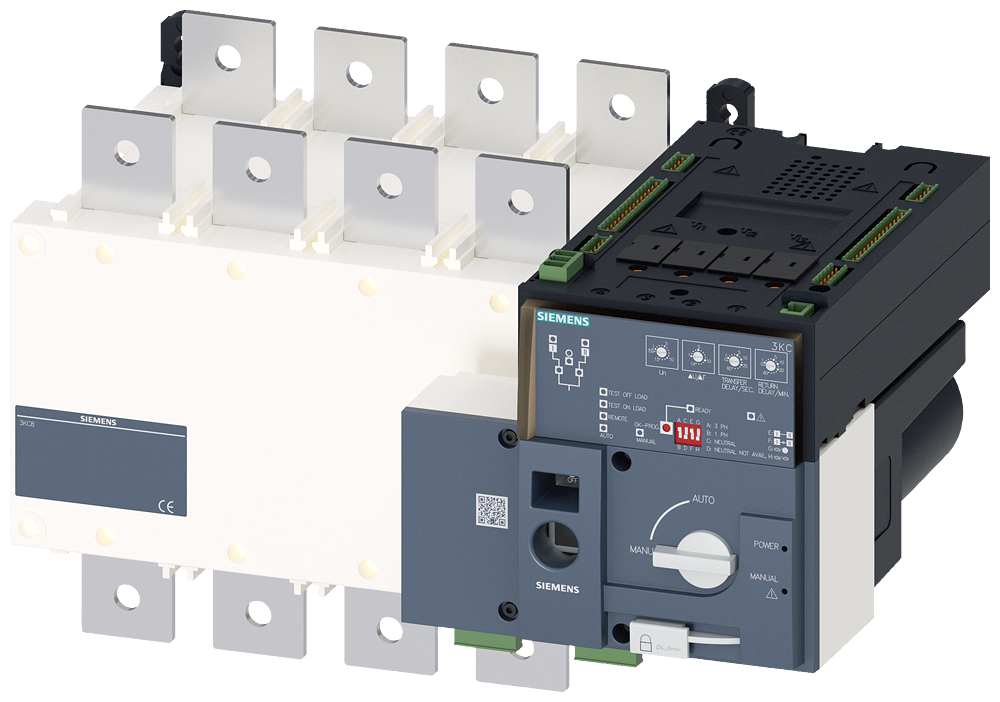 EQUIPAMENTO DE COMUTAÇÃO DE COMUTAÇÃO DE TRANSFERÊNCIA AUTOMÁTICA 3KC AUTOM 3KC84460EA220GA3 SIEMENS