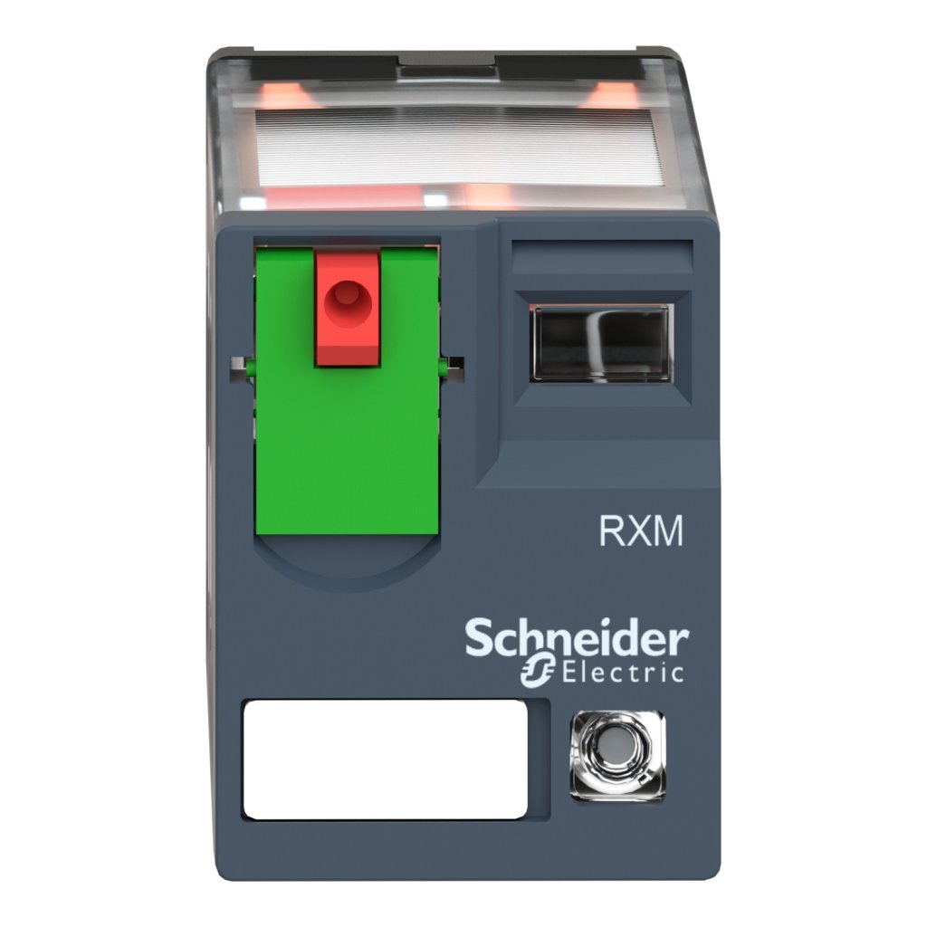 [Imagem do produto RELÉ COM LED 4NANF 24VCA 6A RXM4AB2B7SR335 SCHNEIDER]