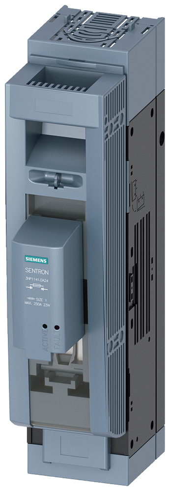SECCIONADORA-FUSÍVEL SOB CARGA 3NP1 DE 1 POLO NH1 250 A 3NP11411DA24 SIEMENS