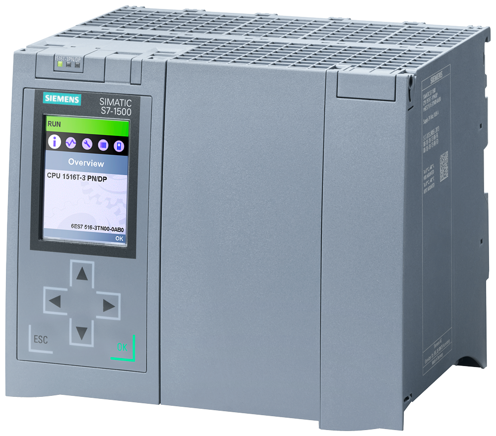 [Imagem CPU S7-1500 1516T-3 PN/DP 1.5MB+5MB 6ES75163TN000AB0]