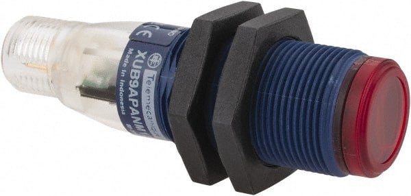 [Imagem SENSOR FOTOELÉTRICO M18 12-24VCC PNP M12  XUB9APANM12 TELEMECANIQUE]