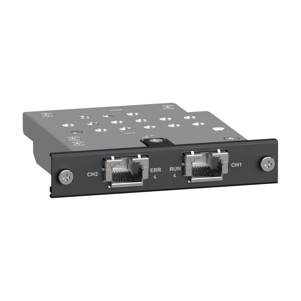 [Imagem EXPANSION OPTION HARMONY P6 2X RJ45 ETHERCAT CONTROLLER FOR CONFIGURED PRODUCTS HMIYP6MPECATCTO SCHNEIDER]