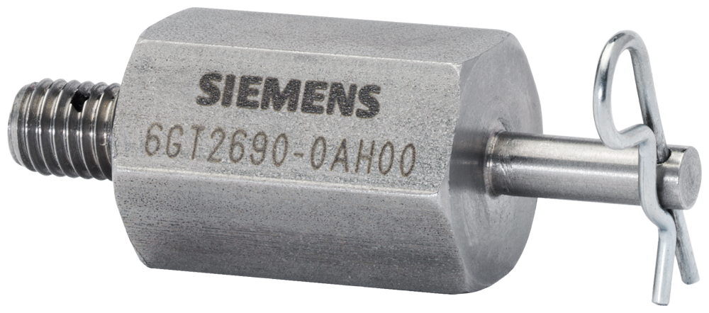 [Imagem SUPORTE DE TROCA RÁPIDA MOBY D/RF300 ISO, ROSCA A, PARA MDS D139/MDS D339 6GT26900AH00 SIEMENS]