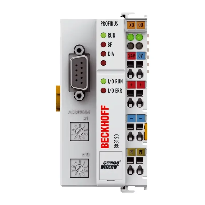 [Imagem PROFIBUS ECONOMY PLUS BUS COUPLER BK3120 BECKHOFF]