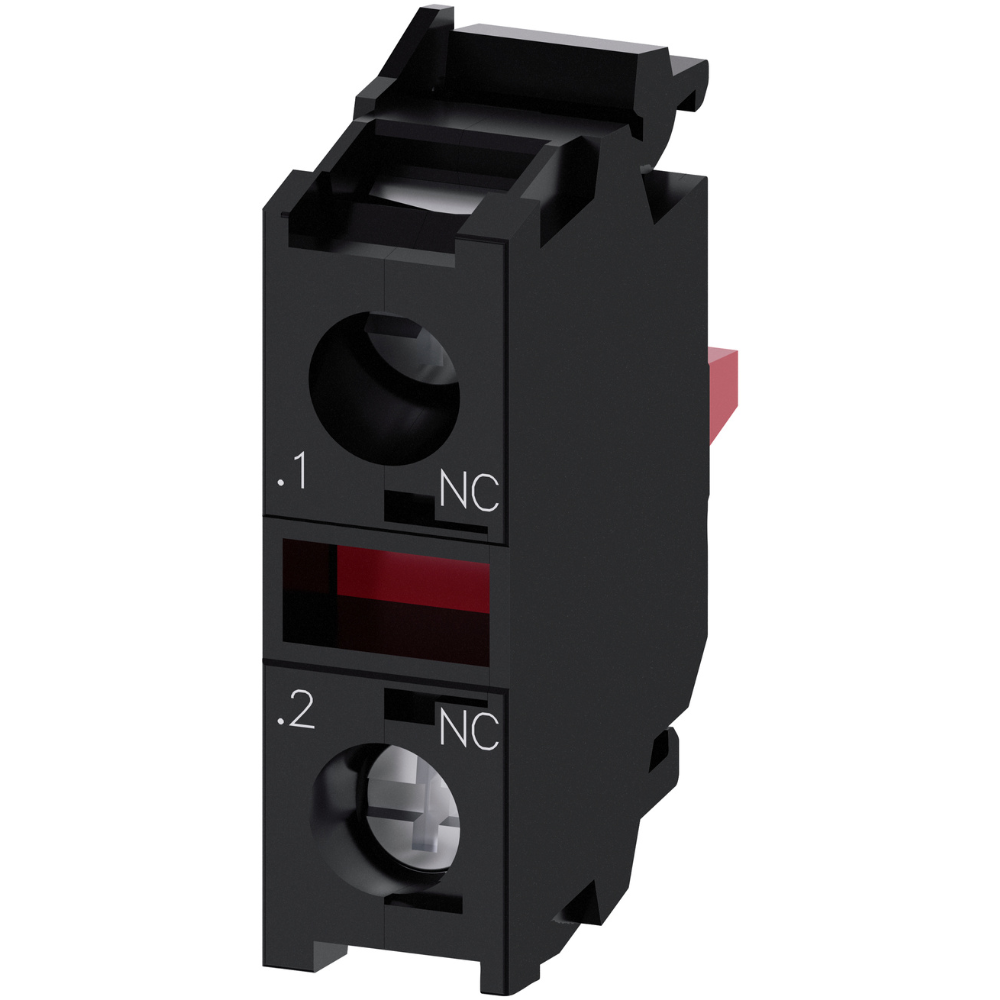 [Imagem BLOCO CONTATO AUXILIAR FRONTAL 1NF 3SU14001AA101CA0 SIEMENS]