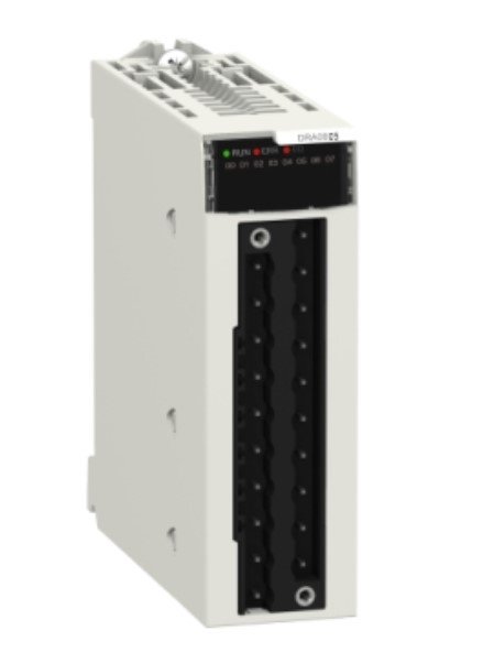 [Imagem MÓDULO SAÍDA 8S RELÉ NO 24/240VCA 24VCC IP20 BMXDRA0805 SCHNEIDER]