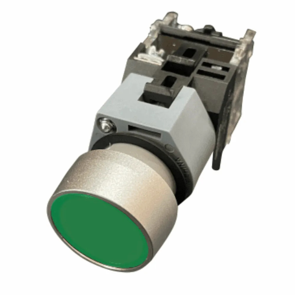 [Imagem BOTÃO METÁLICO ILUMINADO MOM 24VCA/CC 1NA VERDE 3SB71330DB401BA0 SIEMENS]