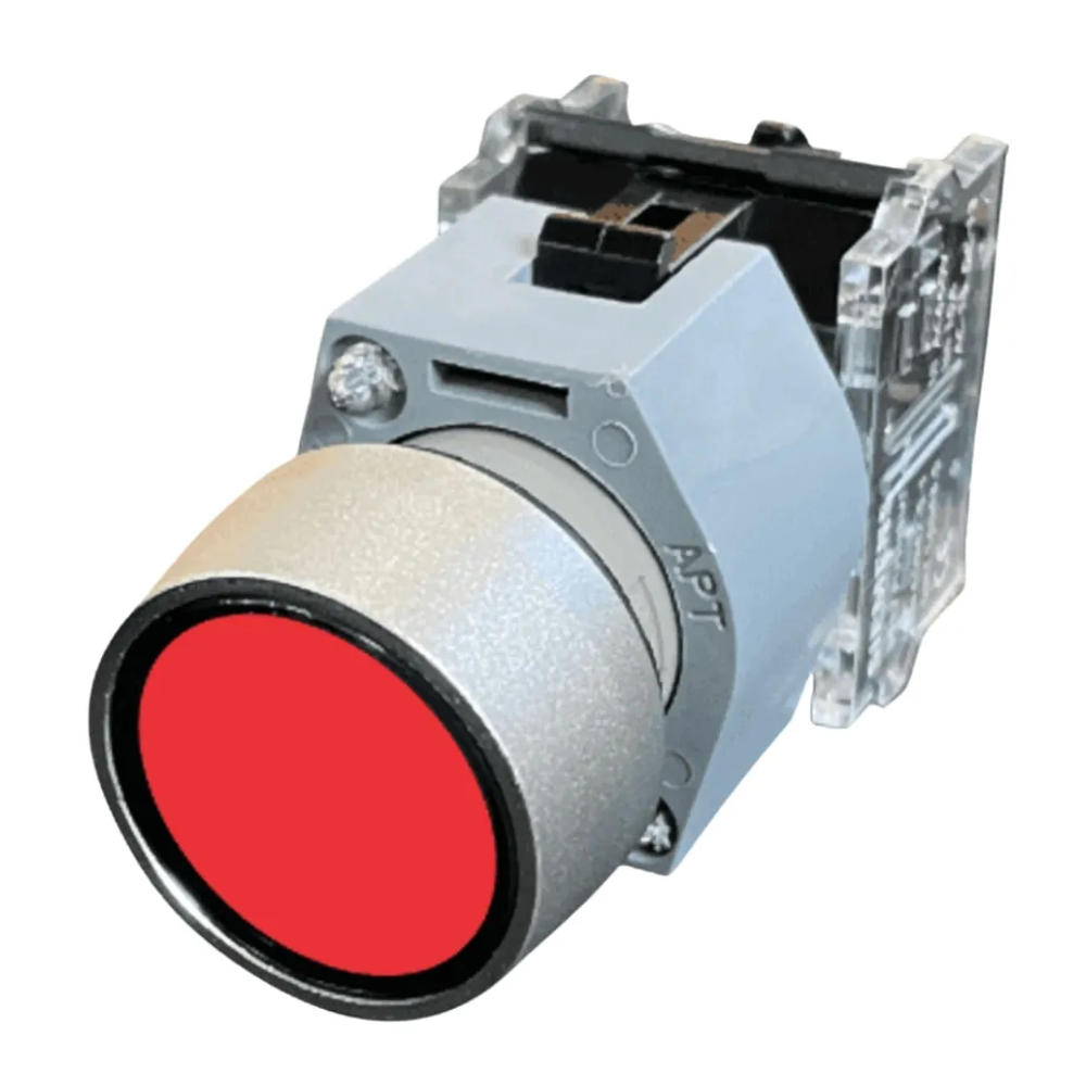 [Imagem do produto BOTÃO METALIZADO MOMENTÂNEO 1NF VERMELHO 3SB71300AB201CA0 SIEMENS]