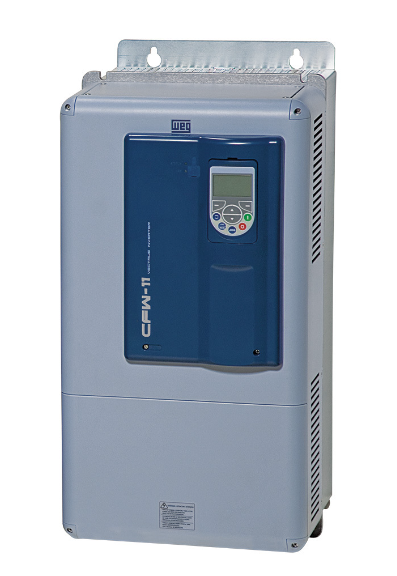 [Imagem INVERSOR DE FREQUÊNCIA TRIFÁSICO 132KW 211A 380/480V 50/60HZ CFW110211T4ODBZ 10858771 WEG]