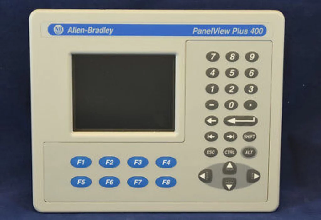 [Imagem IHM PANELVIEW PLUS 6 400 TONS CINZA ETHERNET RS-232 ENTRADA CC 2711PK4M20D8 ROCKWELL ALLEN BRADLEY]