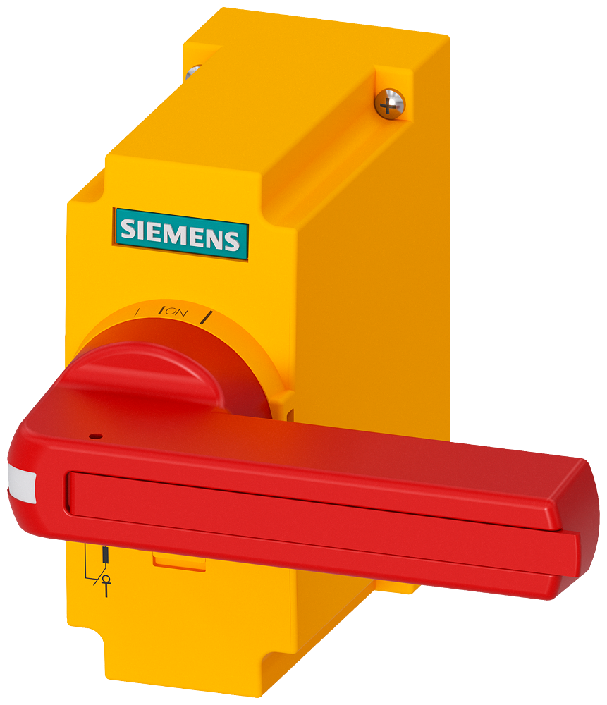 [Imagem do produto ACESSÓRIOS PARA 3KF TAM. 2 ACIONAMENTO DIRETO, VERMELHO/AMARELO FECHÁVEL NA P 3KF92012AA00 SIEMENS]