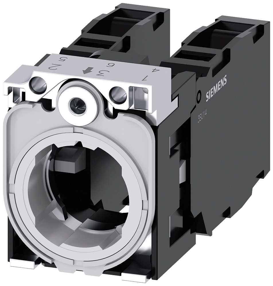 SUPORTE PARA 3 MÓDULOS METAL 1NA+1NF 1NA+1NF 3SU15101AA101LA0 SIEMENS