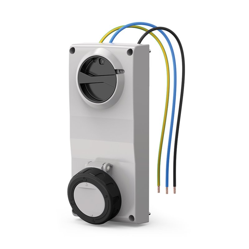 [Imagem do produto TOMADA DE EMBUTIR 2P+T 32A 7H 407.32836 SCAME]