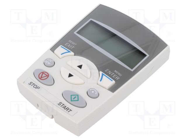 [Imagem PAINEL CONTROLE DIGITAL (IHM) PARA USO EXCLUSIVO COM INVERSOR  DE FREQUÊNCIA MODELO BÁSICO ACS-CP-C 64739000 ABB]