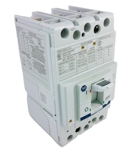 [Imagem do produto DISJUNTOR CAIXA MOLD.FRAME G 125A 140G 140GGFCX06 ROCKWELL ALLEN BRADLEY]