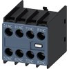 [Imagem INTERRUPTOR AUXILIAR 4NF, PASSAGEM DE CORRENTE: 1NF, 1NF, 1NF, 1NF, PARA CONT 3RH29111GA04 SIEMENS]