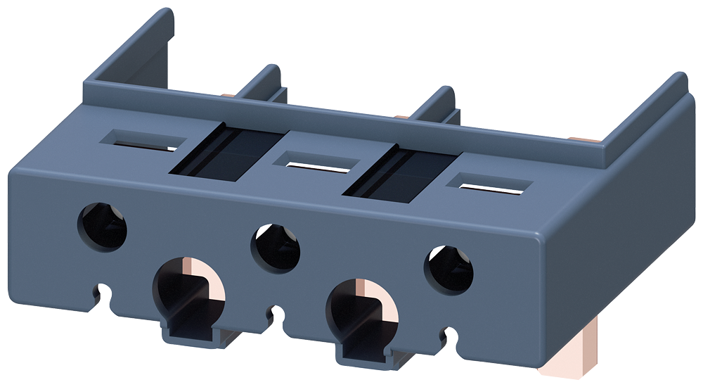 [Imagem TERMINAL DE CONDUTOR AUXILIAR DE 3 POLOS, PARA 3RT204. 3RT29464F SIEMENS]