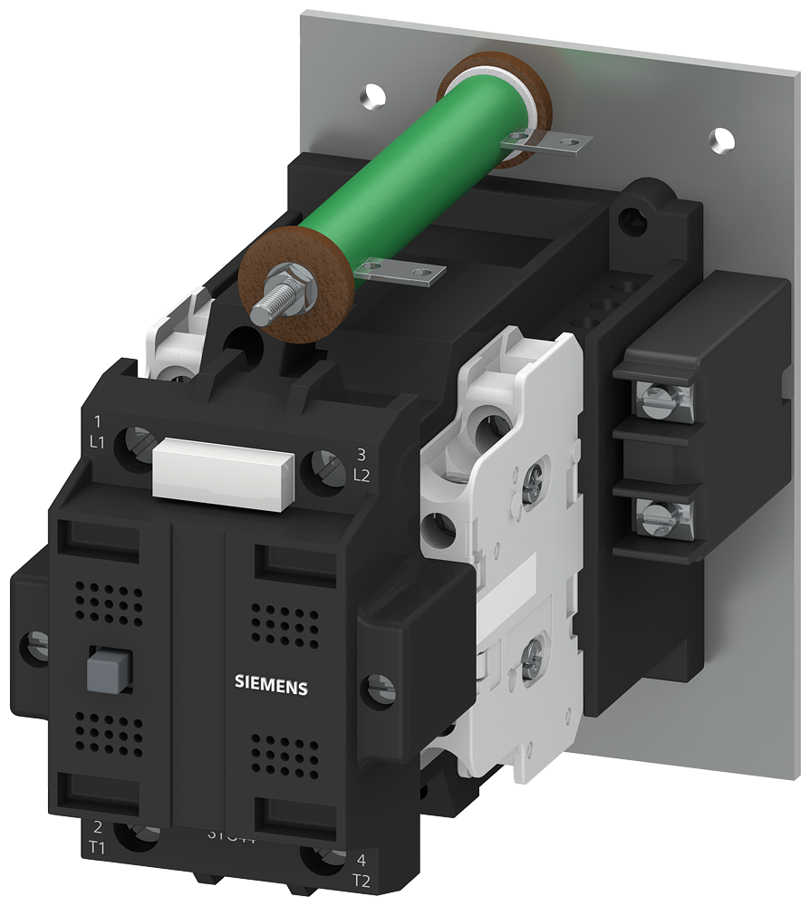 CONTATOR TAM. 2 DE 2 POLOS COM RETARDO DE DESLIGAMENTO INTERRUPTOR AUXILIAR 2 3TC44165CQ0 SIEMENS