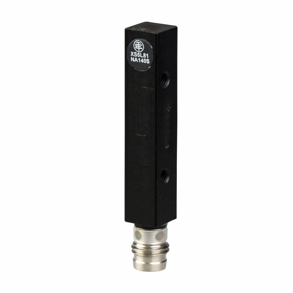 [Imagem SENSOR INDUTIVO METALICO QUADRADO 8MM SN 1,5MM NO TOPO PNP/NPN NA CONECTOR M8 XS5L81PA140S SCHNEIDER]