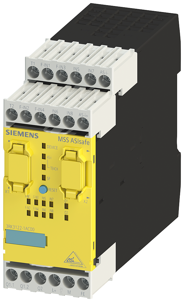 [Imagem UNIDADE EXTENDIDA 3RK3 ASISAFE 24VDC 3RK31221AC00 SIEMENS]