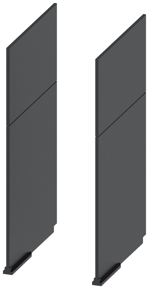 [Imagem PAREDES DE SEPARAÇÃO DE FASES 2 PÇ. ACESSÓRIOS PARA: 3VA15/25 1000 3VA96020WA00 SIEMENS]
