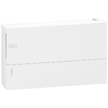 [Imagem do produto QUADRO DE DISTRIBUIÇÃO MINI PRAGMA SOBREPOR 1 FILA 18M MIP10118 SCHNEIDER]