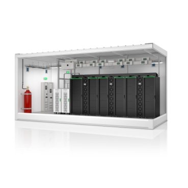 [Imagem do produto EASY ALL IN ONE MODULE 38KW 6 RACK 1XELECTRICAL FEED 2XUPS INROW DX 400V PFMIEU038D1R006BD SCHNEIDER]