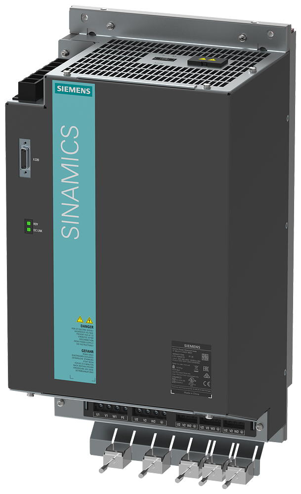 [Imagem do produto SINAMICS S120 COMBI B01 MÓDULO DE POTÊNCIA ENTRADA: 3CA 400V 16KW SAÍDA: 3CA 400V 6SL31114VE216EC1 SIEMENS]