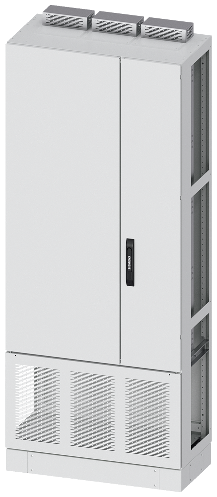 DIN ARMÁRIO DE TRANSFORMADOR A=1950 L=P=400 INCL. 100MM BASE PORTA 8GK14838KP35 SIEMENS